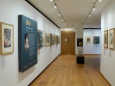 Eastern Art Paintings Gallery - Tales in the Round exhibition east wall. &copy; Ashmolean Museum, University of Oxford