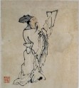 Painting of a figure, 1775, Hankou, by Min Zhen (1730-after 1788) (Museum no: EA1964.233.xii). &copy; Ashmolean Museum, University of Oxford