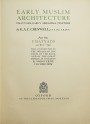 Title page from Creswell's Early Muslim Architecture I. &copy; Ashmolean Museum, University of Oxford