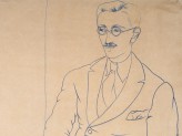 Portrait of Gerald Reitlinger by (John) Christopher Wood, 1926 (Museum number: WA1978.51). &copy; Ashmolean Museum, University of Oxford