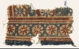 Textile fragment with rosettes in circles (EA1990.921)