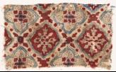 Textile fragment with quatrefoils and squares (EA1990.992)