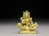 Figure of a bodhisattva seated on a bird (EA2006.37.1)
