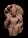 Standing figure of a naga, or serpent deity