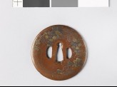 Tsuba with grape vine