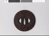 Tsuba with chrysanthemum leaves (EAX.10562)