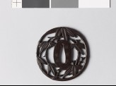Tsuba with bamboo (EAX.10581)
