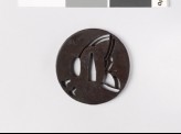 Tsuba with kammuri, or noble's headgear (EAX.10603)