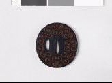 Tsuba with scrolls (EAX.11193)