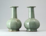 Greenware octagonal bottle (LI1301.103.2)