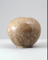 Greenware globular jar with lotus petals (LI1301.252)