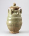 Greenware funerary jar with five spouts (LI1301.308)