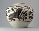 Cizhou type jar with a dragon and phoenix (LI1301.338)