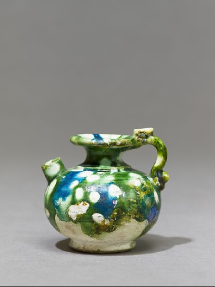 Small ewer with handleside