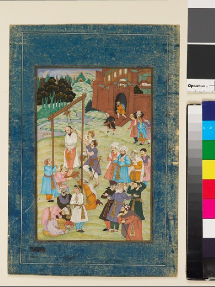 The hanging of al-Hallaj in 922front