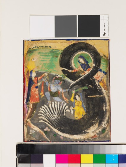 Krishna and the naga Kaliyafront