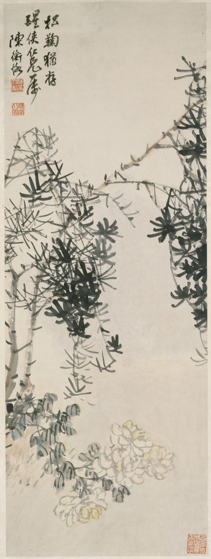 The Pine and the Chrysanthemum Endurefront, painting only