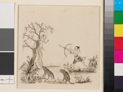 Scene from the Vessantara Jatakafront