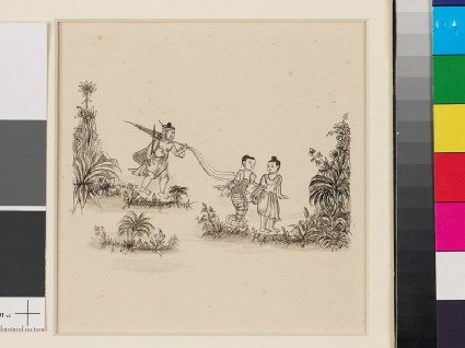 Scene from the Vessantara Jatakafront