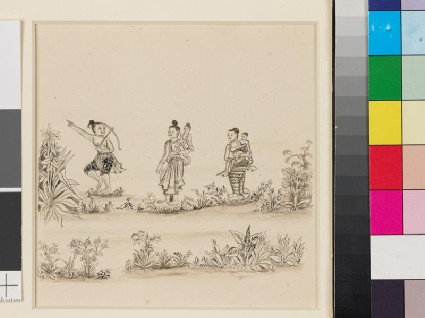 Scene from the Vessantara Jatakafront