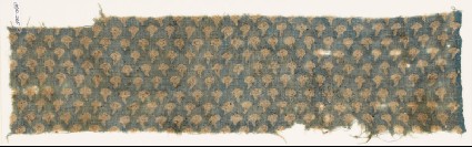 Textile fragment with small flowersfront