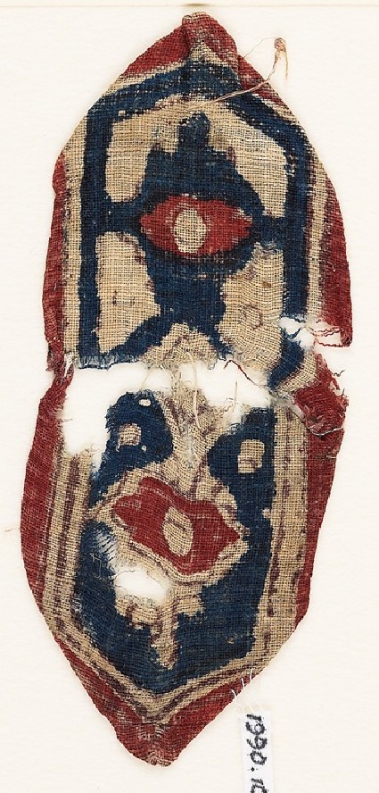 Two tabs, possibly with stylized plantsfront