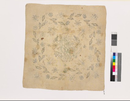 Tughraa of an Ottoman Sultan with flower spraysfront