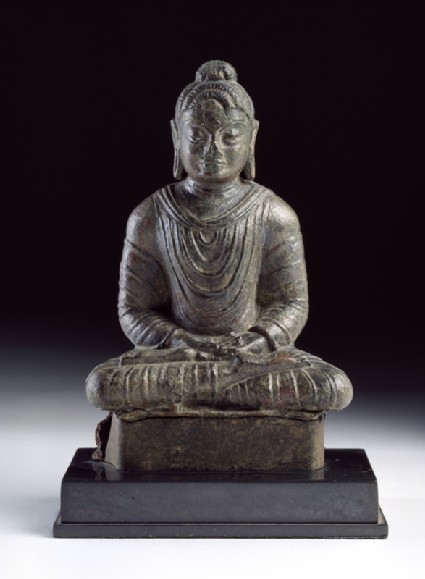 Seated figure of the Buddhafront