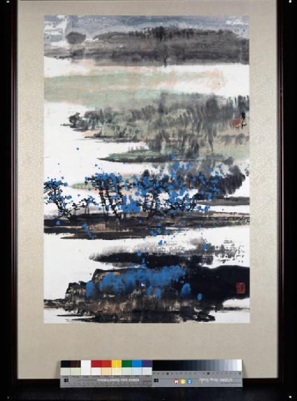 View of land and waterfront