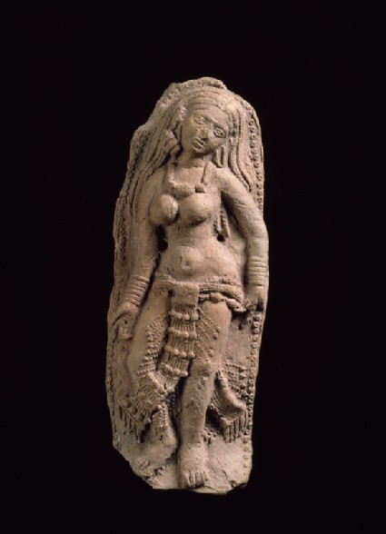 Plaque with female figurefront