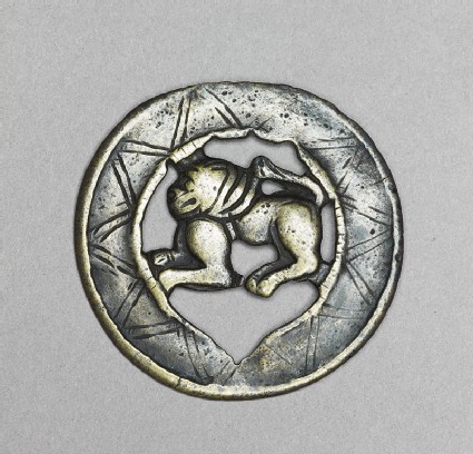 Lion talismanic plaque, or tokchafront