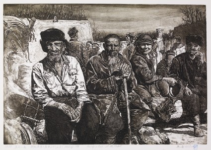 Having a Rest at the Marketfront