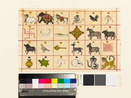 Symbols of the 24 tirthankarasfront