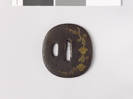 Tsuba with vinesfront