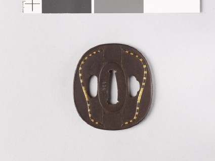 Tsuba with two bowsfront