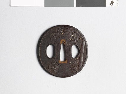 Tsuba with bamboofront