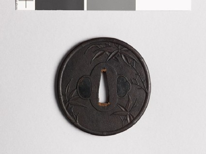 Tsuba with bamboofront