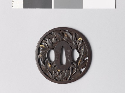 Tsuba with peonyfront