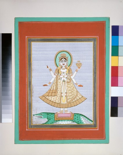 The goddess Gangafront