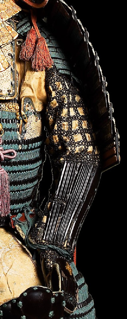 Sleeve from a samurai’s ceremonial suit of armourfront