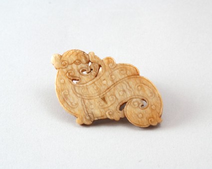 Pendant in the form of a phoenixfront