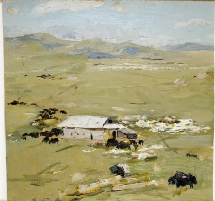 Sichuan Plateau - Long March Roadfront