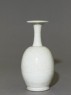 White ware bottle vase (side)