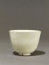 White ware cup (oblique)