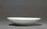 White ware dish (oblique)