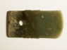 Jade ceremonial blade, or ge (side)