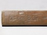 Kozuka, or knife handle, with ants (detail)