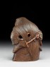 Netsuke in the form of Kiyohime (back)