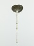 Silver gilt hair ornament with birds (back)