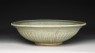 Greenware dish (oblique)